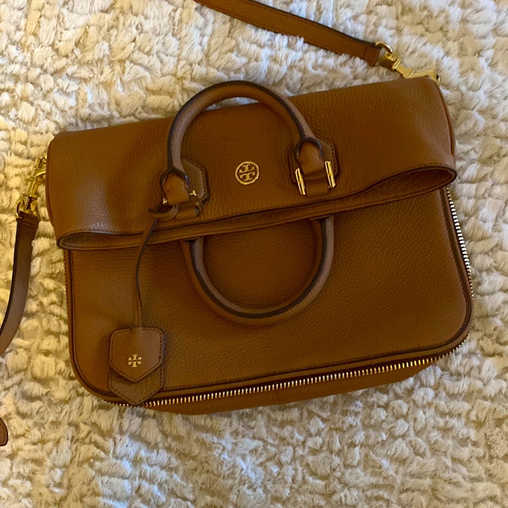 Tory Burch camel colored bag
